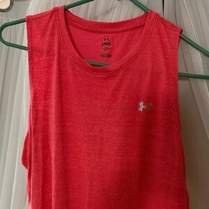Under Armour Women’s Orange Sleeveless Performance Tank